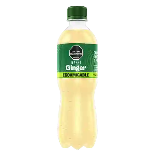 Nashi Gaseosa Ginger Ale Sin Azúcar