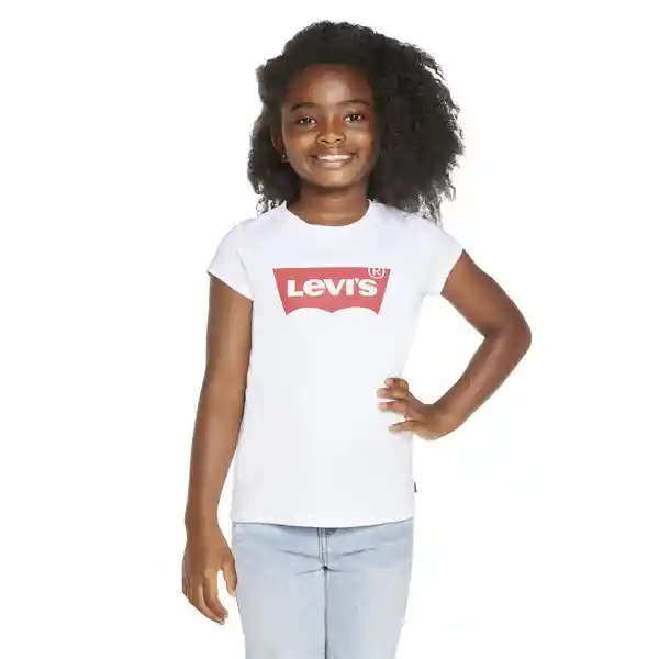 Levi's Camiseta Niña Blanco Talla 5