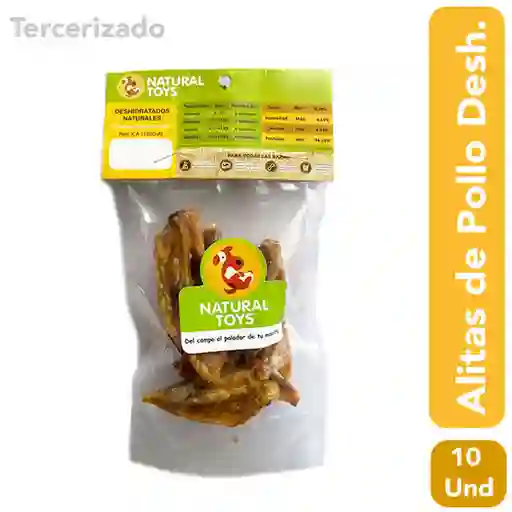 Natural Toys Snack Alitas de Pollo Deshidratadas (Wingz)