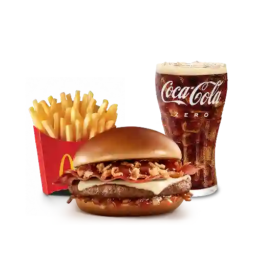 McCombo mediano Crispy Onion Barbecue 1 Carne
