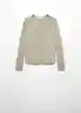 Camiseta Lavi Khaki Talla 18 Mujer Mango