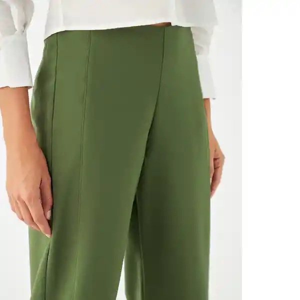 Pantalón Verde Talla 14 431F009 180317 Esprit