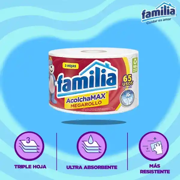 Familia Fami Pack Papel Higiénico 30 Unidades / 272 Hojas