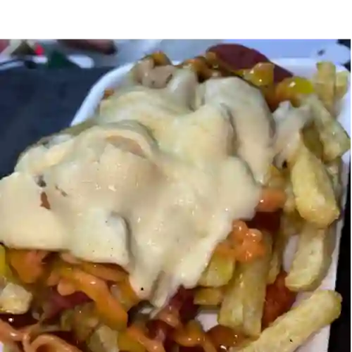 Salchipapa Especial