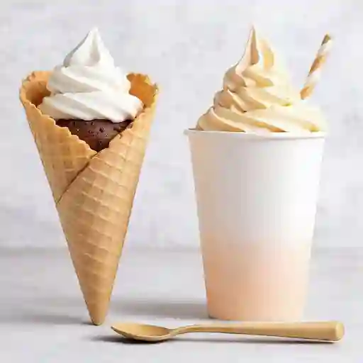 CONO O VASITO DE HELADO