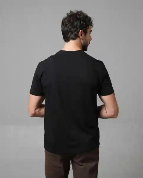 Camiseta Hombre Negro S 103G001_NEG194007 Rifle