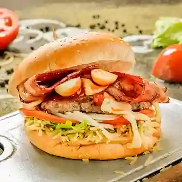 Hamburguesa de Carne con Tocineta