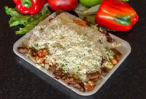 Combo Salchipapas Costeñas + Bebida