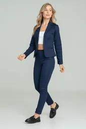 Basic New Jacket Color Azul Puro Talla M Ragged