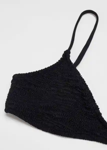 Top Bikini Solene Negro Talla Xs Mujer Mango