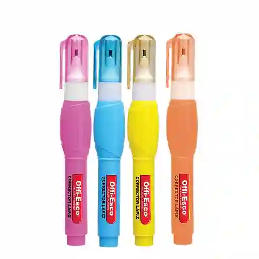 Offi Esco Corrector Líquido de Lapicero 8 mL