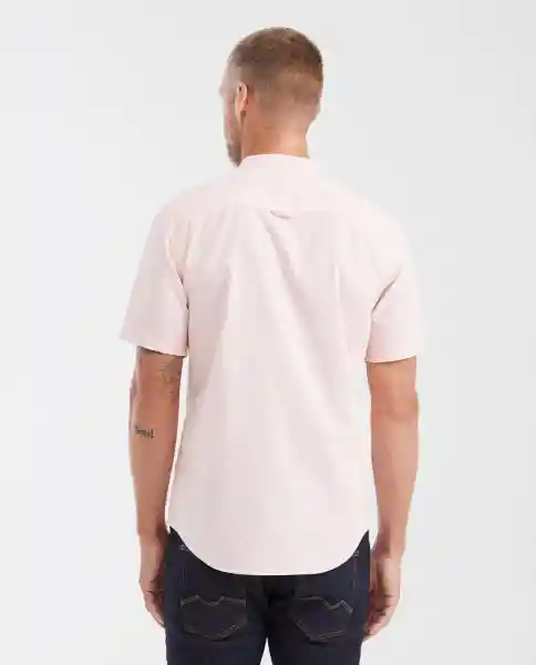 Camisa Neru Neck Manga Corta Rosa Nouveau Claro S Chevignon
