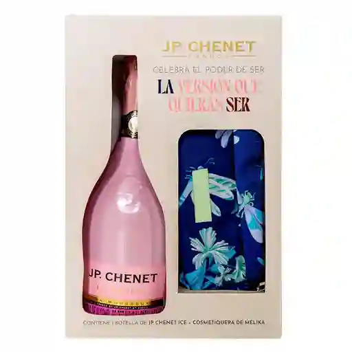 JP. Chenet Espumante Ice Rosado + Cartuchera Doble