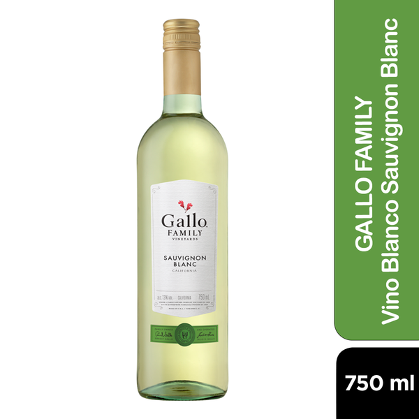 Gallo Vino Blanco Sauvignon Blanc Botella 750 ml