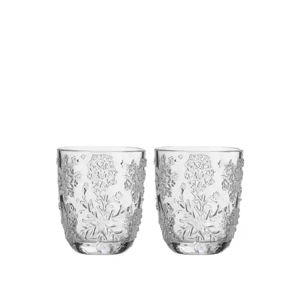 Set Vaso Snowflake Ambiente Gourmet