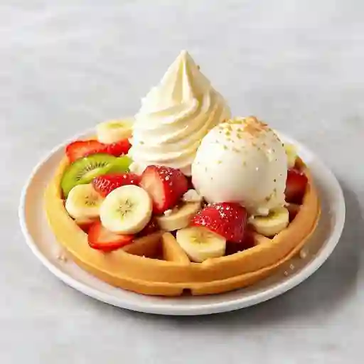 Waffle de Pandebono Merengón