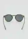 Gafas Justin Khaki Talla 99 Hombre Mango