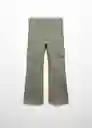 Jean Susana Khaki Talla 12 Niñas Mango