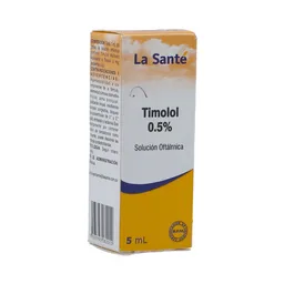 La Santé Gotero Timolol Maleato (0.5%)