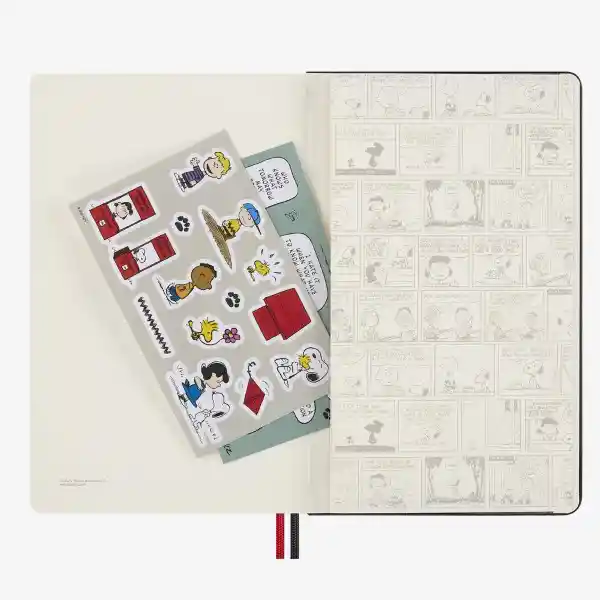 Moleskine Cuaderno Rayas Snoopy Grande Hc