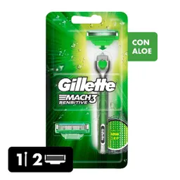Gillette Máquina de Afeitar Recargable + Chuchilla de Afeitar