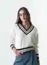 Tejido Mujer Crudo Puro Claro Talla S 583G057 Naf Naf