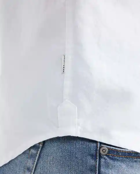 Camisa Line Shirt Masculino Blanco Radiante Claro M Chevignon