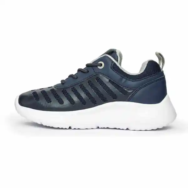 Los Gomosos Tenis Con Luces Crosher Hombre y Niño Azul Talla 33