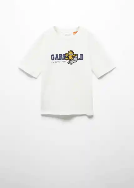 Camiseta Gskate Off White Talla 06 Niños Mango