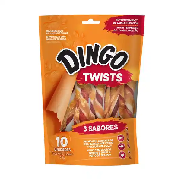 Dingo Twist Comida Mascota Sabor 3