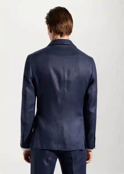 Blazer Americana Florida Navy Talla 48 Hombre Mango