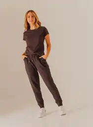 Pantalón Capri Mujer Negro Talla 14 People