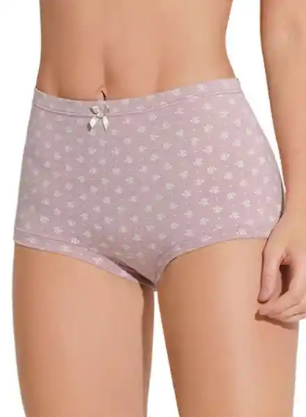 Panty Para Mujer Xxl Mora/lech