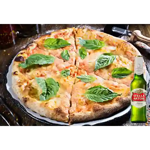 Combo Margherita + Stella Artois 355 ml
