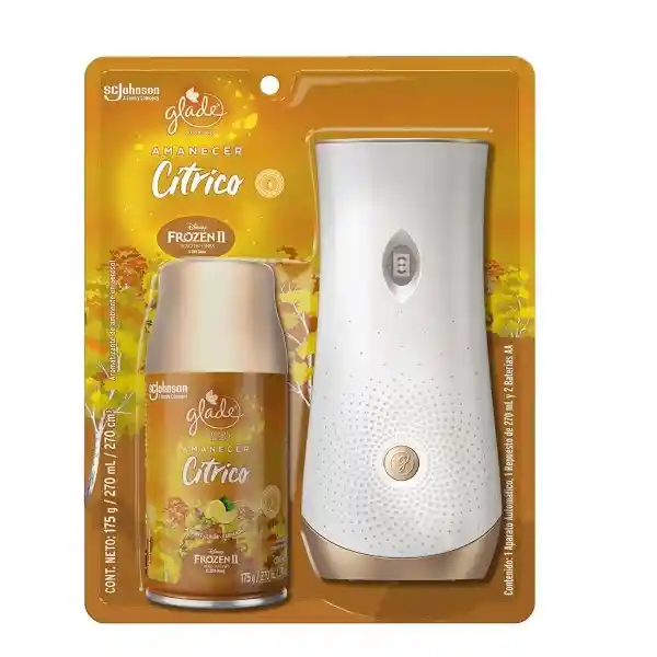 Glade Ambientador Automático Amanecer Cítrico Frozen