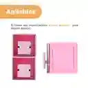 Caja Almacenamiento Pequeña Cerdito Serie Minecraft Rosa Miniso