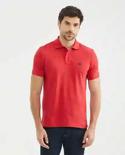 Camiseta Duck Patch Masculino Rojo Navidad Medio XL Chevignon
