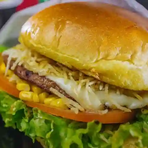 Hamburguesa Criolla + Papas