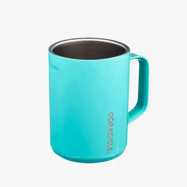 Corkcicle Mug Turquesa 16 Oz Altura 12.1 cm