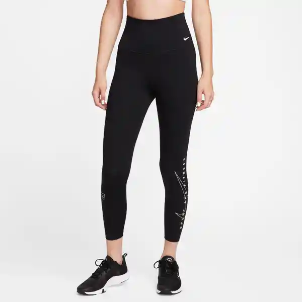 Nike Leggings One Df Hr Grx 7/8 Negro Talla M Ref: FB5706-010