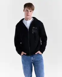 Buzo Hombre Negro Talla M 889G020_NEG194004 Americanino