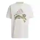 Adidas Camiseta Lk Dy Lk T Para Niño Blanco Talla 4T Ref: IV9643