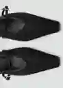 Zapatos Magic Negro Talla 38 Mujer Mango