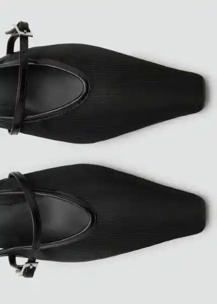 Zapatos Magic Negro Talla 38 Mujer Mango