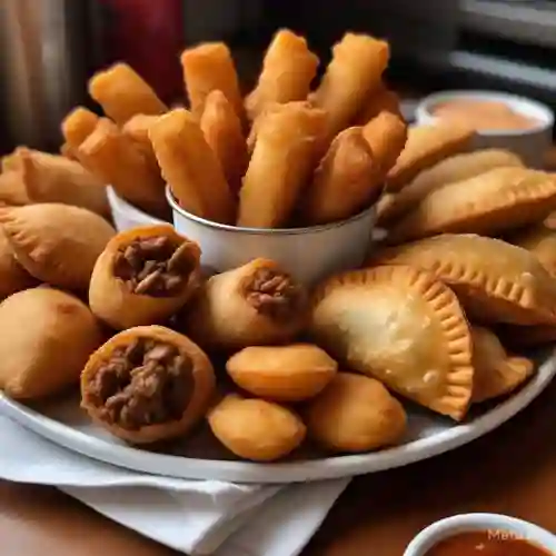 100 Picadas Fritas con Gaseosa