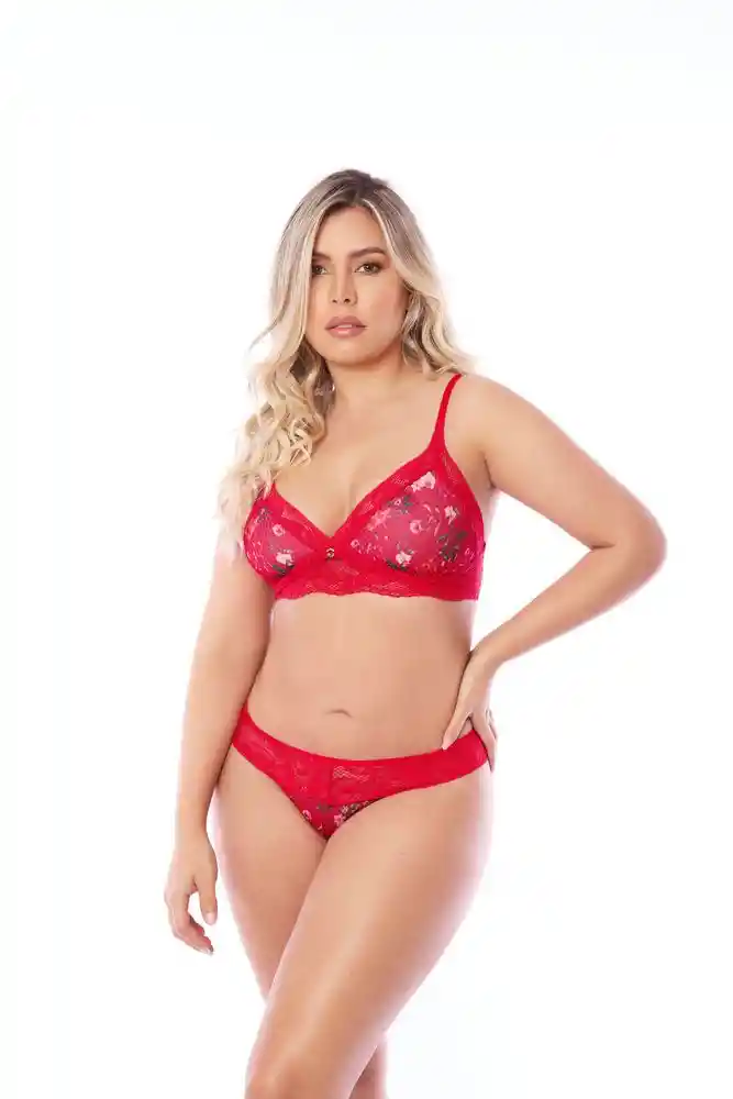 Brasilera Mujer S-rojo