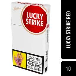 Lucky Strike Cigarrillos Strike Rojo