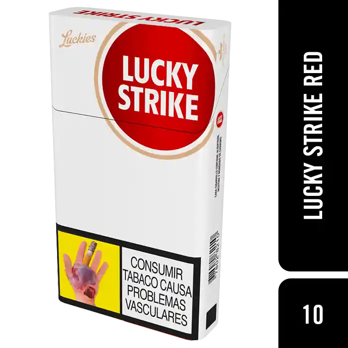 Lucky Strike Cigarrillos Strike Rojo
