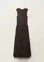 Vestido Calista Chocolate Talla M Mujer Mango