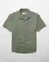 Camisa Hombre Verde Talla SMALL 2835309 American Eagle